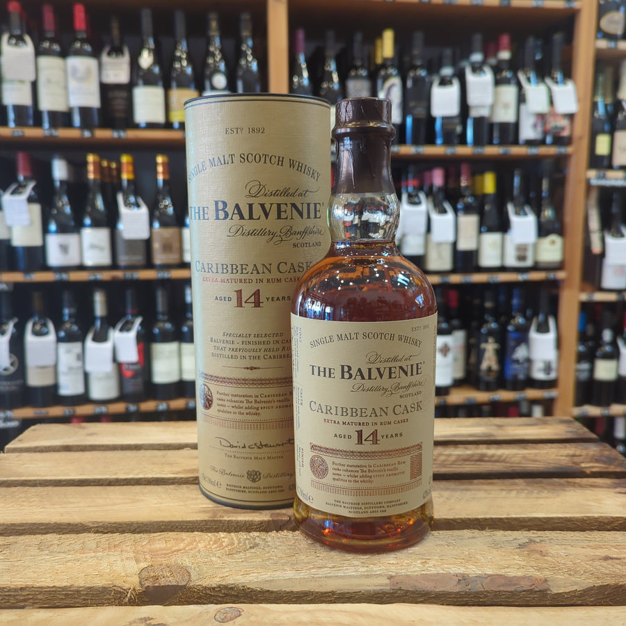 The Balvenie 14 Year Old Caribbean 70cl, Highland (43%)