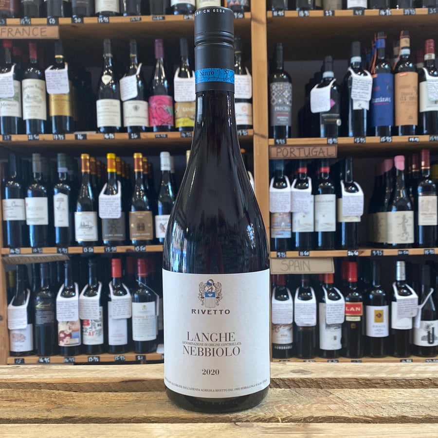 Rivetto Nebbiolo di Langhe 2020, Piedmont, Italy (14%)