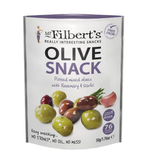 Mr Filbert’s Kalamata & Green Olives Rosemary&Garlic 50g