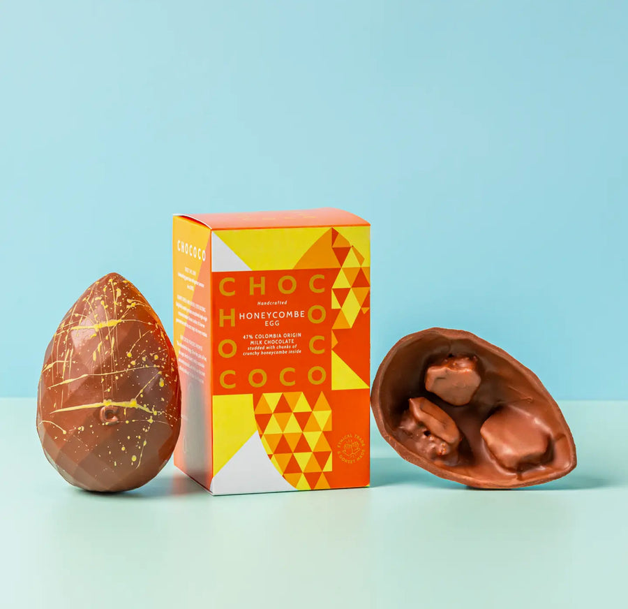 Chococo 47% Colombia Milk Chocolate Easter Honeycombe Egg 175g