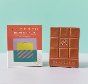 Chococo Happy Birthday Milk Chocolate 75g