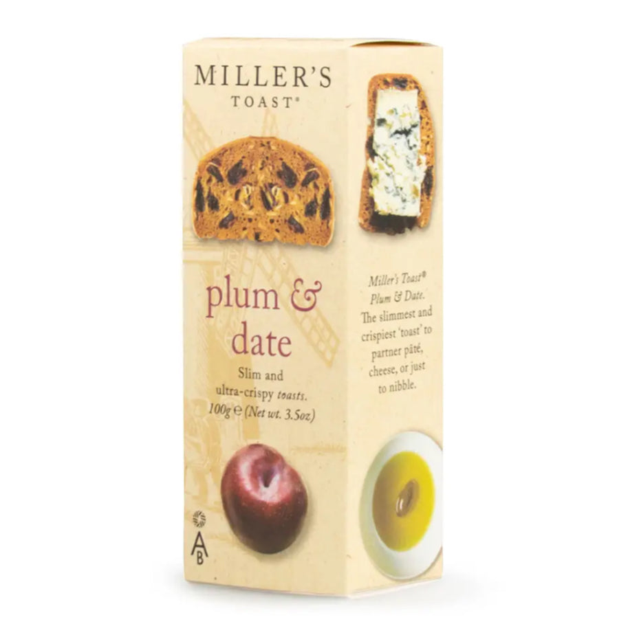 Miller's Plum & Date Toasts 100g