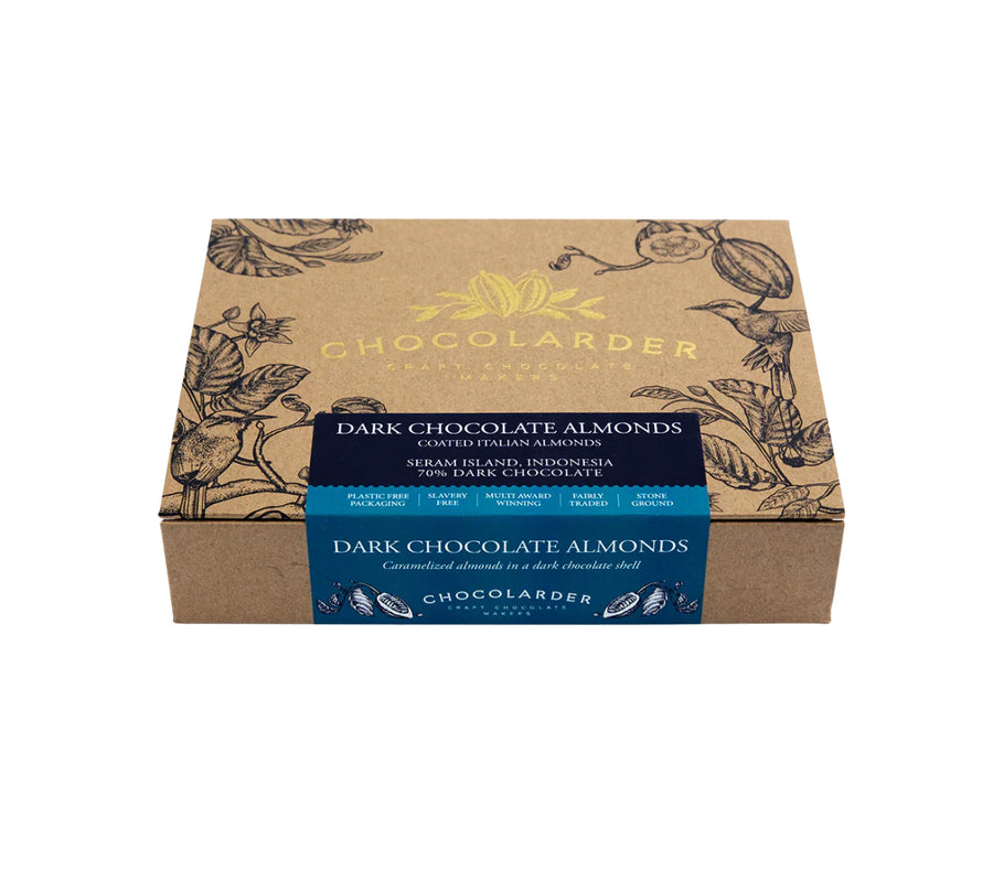 Chocolarder Dark Chocolate Almonds 200g