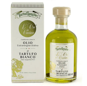 TartufLanghe Extra Virgin Olive Oil with White Truffle Slices 100ml