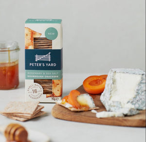 Peter’s Yard Rosemary & Sea Salt Crackers 90g