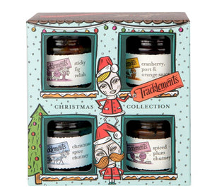 Tracklements Christmas Collection 4 Jars