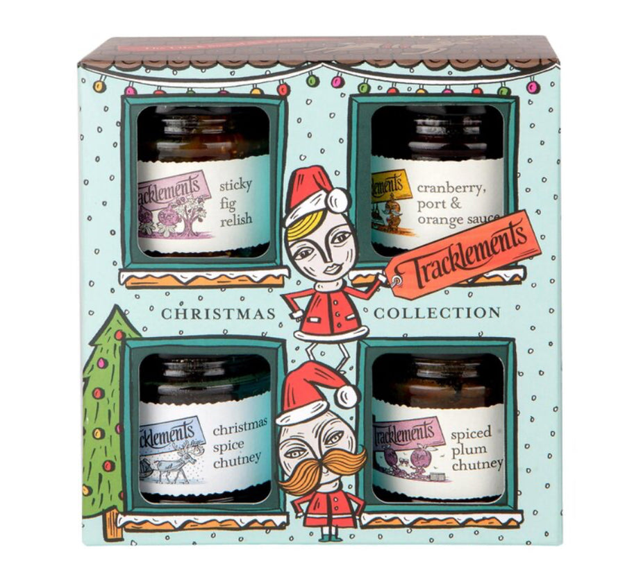 Tracklements Christmas Collection 4 Jars