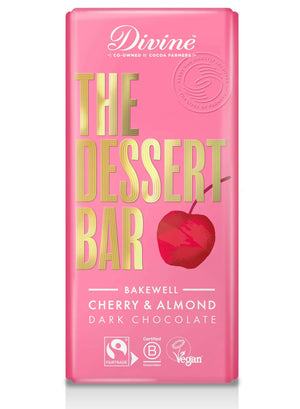 Divine Cherry Bakewell Cherry & Almond Dessert Bar 180g