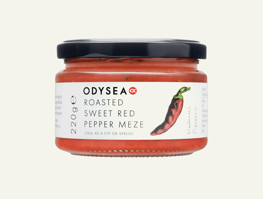 Odysea Roasted Sweet Red Pepper Meze 220g