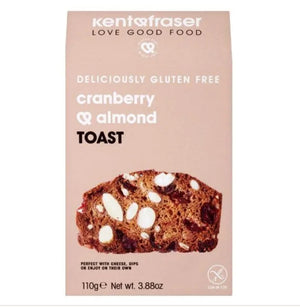 Kent & Fraser Cranberry & Almond Toast 110g