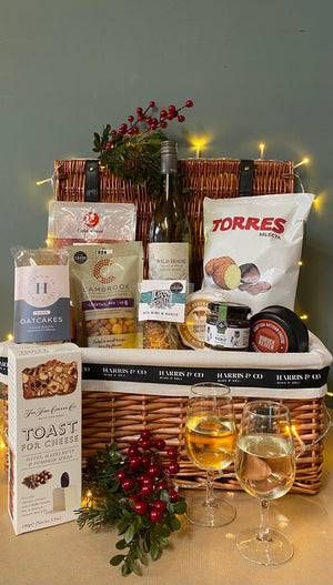 The Harris & Co Cheese, Charcuterie and Nibbles Hamper