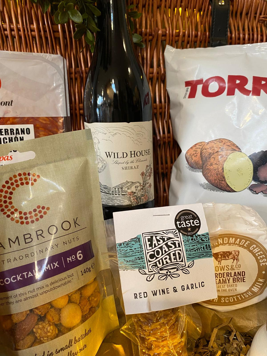 The Harris & Co Cheese, Charcuterie and Nibbles Hamper