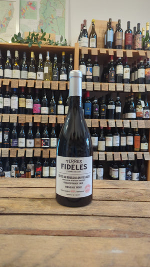 Terres Fidèles, Fidèle, AOP Côtes du Roussillon Villages, Languedoc Roussillon, France, 2019 (15%)