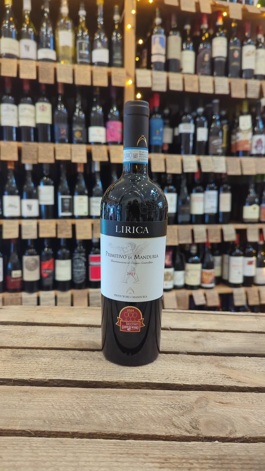 Lirica Produttori di Manduria 2021, Primitivo di Manduria, Italy (14.5%)